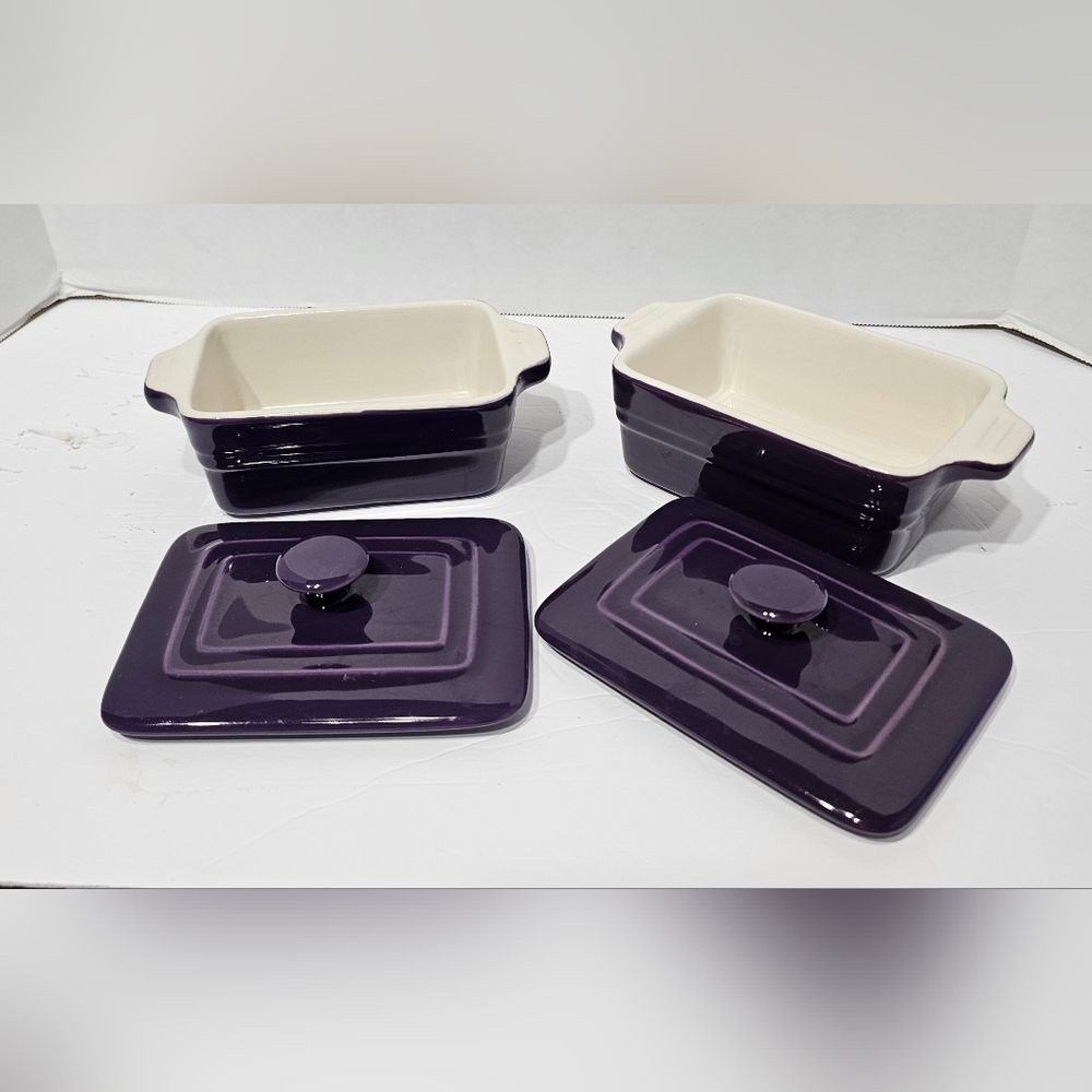 4pc Katie Brown Bakeware Set Individual Size